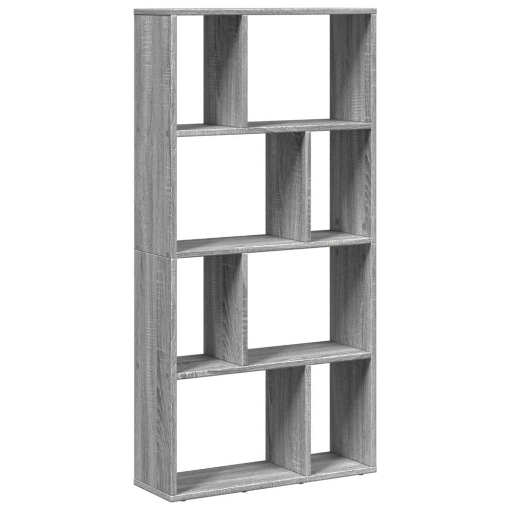 vidaXL Bibliotecă, gri sonoma, 60x20x120 cm, lemn prelucrat