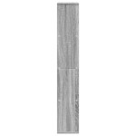 vidaXL Bibliotecă, gri sonoma, 60x20x120 cm, lemn prelucrat