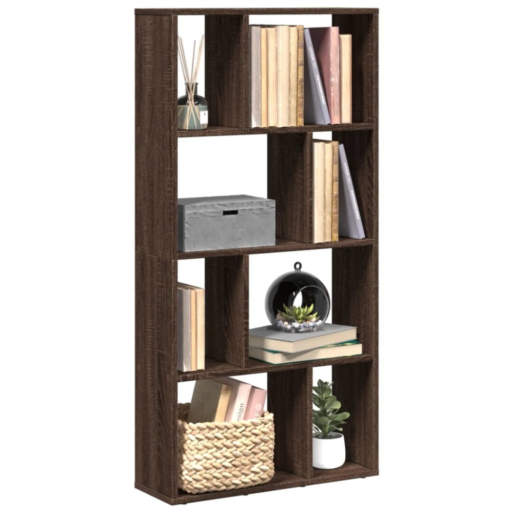 vidaXL Bibliotecă, stejar maro, 60x20x120 cm, lemn prelucrat