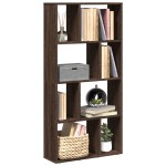 vidaXL Bibliotecă, stejar maro, 60x20x120 cm, lemn prelucrat vidaXL Bibliotecă, stejar maro, 60x20x120 cm, lemn prelucrat