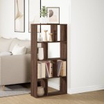 vidaXL Bibliotecă, stejar maro, 60x20x120 cm, lemn prelucrat vidaXL Bibliotecă, stejar maro, 60x20x120 cm, lemn prelucrat