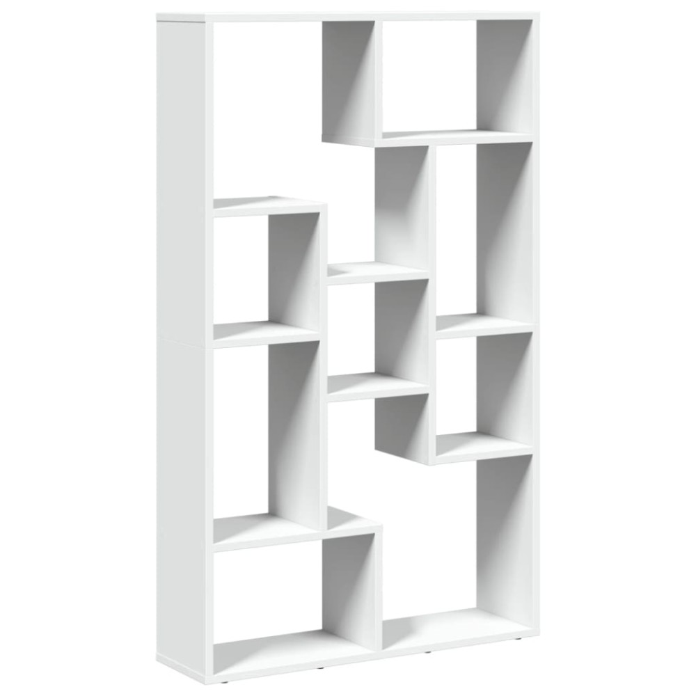 vidaXL Bibliotecă, alb, 72x20x120 cm, lemn prelucrat