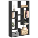 vidaXL Bibliotecă, negru, 72x20x120 cm, lemn prelucrat vidaXL Bibliotecă, negru, 72x20x120 cm, lemn prelucrat