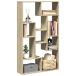 vidaXL Bibliotecă, stejar sonoma, 72x20x120 cm, lemn prelucrat vidaXL Bibliotecă, stejar sonoma, 72x20x120 cm, lemn prelucrat