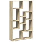 vidaXL Bibliotecă, stejar sonoma, 72x20x120 cm, lemn prelucrat vidaXL Bibliotecă, stejar sonoma, 72x20x120 cm, lemn prelucrat