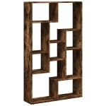 vidaXL Bibliotecă, stejar fumuriu, 72x20x120 cm, lemn prelucrat vidaXL Bibliotecă, stejar fumuriu, 72x20x120 cm, lemn prelucrat