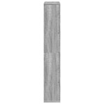vidaXL Bibliotecă, gri sonoma, 72x20x120 cm, lemn prelucrat vidaXL Bibliotecă, gri sonoma, 72x20x120 cm, lemn prelucrat