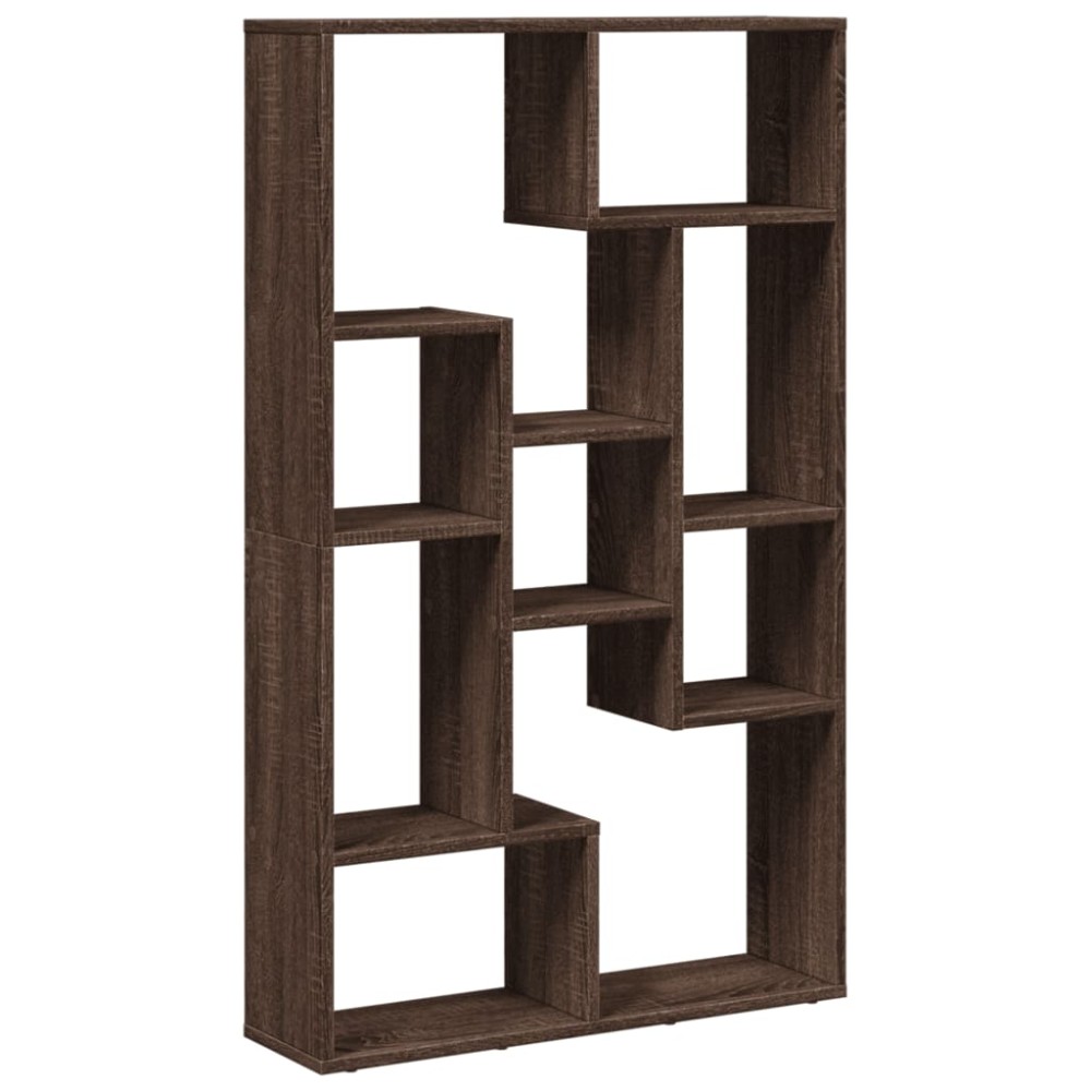 vidaXL Bibliotecă, stejar maro, 72x20x120 cm, lemn prelucrat