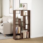 vidaXL Bibliotecă, stejar maro, 72x20x120 cm, lemn prelucrat vidaXL Bibliotecă, stejar maro, 72x20x120 cm, lemn prelucrat