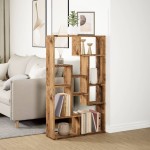 vidaXL Bibliotecă, lemn vechi, 72x20x120 cm, lemn prelucrat vidaXL Bibliotecă, lemn vechi, 72x20x120 cm, lemn prelucrat