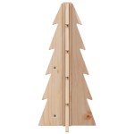 vidaXL Brad de Crăciun din lemn decorativ, 49 cm, lemn de pin masiv vidaXL Brad de Crăciun din lemn decorativ, 49 cm, lemn de pin masiv