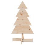 vidaXL Brad de Crăciun din lemn decorativ, 80 cm, lemn de pin masiv vidaXL Brad de Crăciun din lemn decorativ, 80 cm, lemn de pin masiv