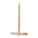 vidaXL Brad de Crăciun din lemn decorativ, 80 cm, lemn de pin masiv vidaXL Brad de Crăciun din lemn decorativ, 80 cm, lemn de pin masiv