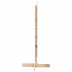 vidaXL Brad de Crăciun din lemn decorativ, 120 cm, lemn de pin masiv vidaXL Brad de Crăciun din lemn decorativ, 120 cm, lemn de pin masiv