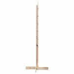 vidaXL Brad de Crăciun din lemn decorativ, 150 cm, lemn de pin masiv