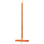 vidaXL Brad de Crăciun decorativ, maro ceruit, 150 cm, lemn pin masiv vidaXL Brad de Crăciun decorativ, maro ceruit, 150 cm, lemn pin masiv