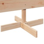 vidaXL Brad de Crăciun din lemn decorativ, 180 cm, lemn de pin masiv vidaXL Brad de Crăciun din lemn decorativ, 180 cm, lemn de pin masiv