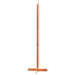 vidaXL Brad de Crăciun decorativ, maro ceruit, 180 cm, lemn pin masiv