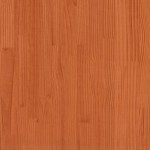 vidaXL Brad de Crăciun decorativ, maro ceruit, 180 cm, lemn pin masiv