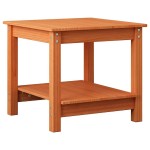 vidaXL Masă de cafea Maro ceruit 50 x 50 x 45 cm Lemn masiv de pin