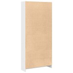 vidaXL Bibliotecă, alb extralucios, 80x24x176 cm, lemn prelucrat vidaXL Bibliotecă, alb extralucios, 80x24x176 cm, lemn prelucrat
