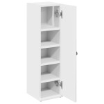 vidaXL Dulap de baie cu suport role, alb, 20,5x22x72 cm vidaXL Dulap de baie cu suport role, alb, 20,5x22x72 cm