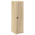 vidaXL Dulap de baie cu suport role, stejar sonoma, 20,5x22x72 cm