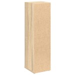 vidaXL Dulap de baie cu suport role, stejar sonoma, 20,5x22x72 cm