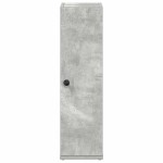 vidaXL Dulap de baie cu suport role, gri beton, 20,5x22x72 cm vidaXL Dulap de baie cu suport role, gri beton, 20,5x22x72 cm