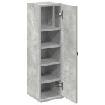 vidaXL Dulap de baie cu suport role, gri beton, 20,5x22x72 cm vidaXL Dulap de baie cu suport role, gri beton, 20,5x22x72 cm