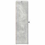 vidaXL Dulap de baie cu suport role, gri beton, 20,5x22x72 cm vidaXL Dulap de baie cu suport role, gri beton, 20,5x22x72 cm
