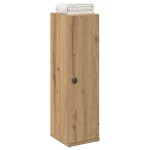 vidaXL Dulap de baie cu suport role, stejar artizanal, 20,5x22x72 cm vidaXL Dulap de baie cu suport role, stejar artizanal, 20,5x22x72 cm