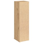 vidaXL Dulap de baie cu suport role, stejar artizanal, 20,5x22x72 cm vidaXL Dulap de baie cu suport role, stejar artizanal, 20,5x22x72 cm