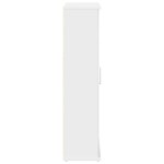 vidaXL Dulap de baie cu suport role, alb, 39x22x90 cm vidaXL Dulap de baie cu suport role, alb, 39x22x90 cm