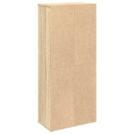vidaXL Dulap de baie cu suport role, stejar sonoma, 39x22x90 cm vidaXL Dulap de baie cu suport role, stejar sonoma, 39x22x90 cm