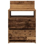 vidaXL Noptiera cu 2 sertare din lemn vechi 40x33x60 cm vidaXL Noptiera cu 2 sertare din lemn vechi 40x33x60 cm