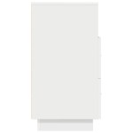 vidaXL Noptiera cu 2 sertare alb 36x36x68 cm