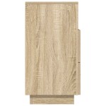 vidaXL Noptiera cu 2 sertare Stejar Sonoma 36x36x68 cm