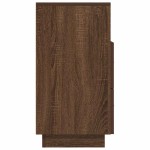 vidaXL Noptiere 2 buc cu 2 sertare Stejar maro 36x36x68 cm