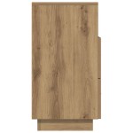 vidaXL Noptiera cu 2 sertare Stejar artizanal 36x36x68 cm