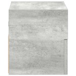 vidaXL Noptieră de perete, gri beton, 45x26x28,5 cm vidaXL Noptieră de perete, gri beton, 45x26x28,5 cm