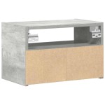 vidaXL Noptieră de perete, gri beton, 45x26x28,5 cm vidaXL Noptieră de perete, gri beton, 45x26x28,5 cm