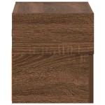 vidaXL Noptieră de perete, stejar maro, 45x26x28,5 cm vidaXL Noptieră de perete, stejar maro, 45x26x28,5 cm