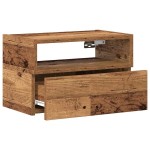 vidaXL Noptieră de perete, Lemn vechi, 45x26x28,5 cm vidaXL Noptieră de perete, Lemn vechi, 45x26x28,5 cm