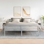 vidaXL Noptiere, 2 buc., cu sertar, Gri beton, 25x31x66 cm vidaXL Noptiere, 2 buc., cu sertar, Gri beton, 25x31x66 cm