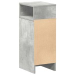 vidaXL Noptiere, 2 buc., cu sertar, Gri beton, 25x31x66 cm vidaXL Noptiere, 2 buc., cu sertar, Gri beton, 25x31x66 cm