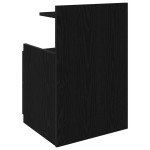 vidaXL Noptieră cu 2 sertare, neagră, 40x36,5x62 cm vidaXL Noptieră cu 2 sertare, neagră, 40x36,5x62 cm