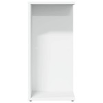 vidaXL Noptieră, alb, 46,5x29x61 cm, lemn compozit