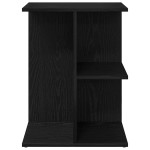 vidaXL Noptiera Stejar negru 46,5x29x61 cm Lemn prelucrat
