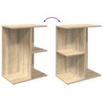 vidaXL Noptiera Stejar Sonoma 46,5x29x61 cm Lemn prelucrat